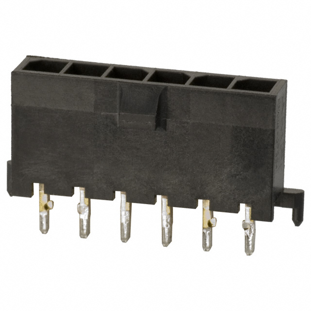 2-1445093-6 TE Connectivity AMP Connectors  Embases à broches mâles